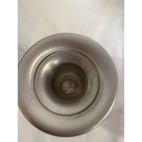 Web Pewter weighted candlestick holders set of 2 - Picture 3 of 7